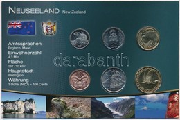 Új-Zéland 2006-2010. 5c-2$ (6xklf) Fémpénz Szettben, Német Nyelvű Leírással T:1
New Zealand 2006-2010. 5 Cents - 2 Dolla - Sin Clasificación