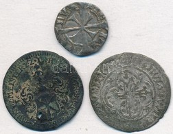 3db Klf Német érme, Közte 2db Ezüst, Ausztria / Tirol 1446-1490. Krajcár Ag 'Zsigmond Főherceg' T:2-,3 Ly.
3pcs Of Diff  - Sin Clasificación