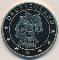 Németország 1996. 'Az Utolsó Német ECU' Cu-Ni Emlékérem Német Nyelvű Tanúsítvánnyal (27,7g/40mm) T:1,1-
Germany 1996. 'D - Non Classés