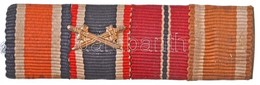 Német Harmadik Birodalom ~1933-1945. 4db Klf Szalagsáv összevarrva.
German Third Reich ~1933-1945. 4pcs Of Diff Service  - Other & Unclassified