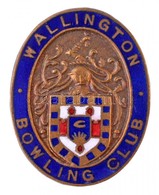 Nagy-Britannia DN 'Wallington Bowling Club' Zománcozott Jelvény Bowling Klub Jelvény (25x32mm) T:1-
Great Britain ND 'Wa - Zonder Classificatie