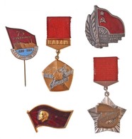 Szovjetunió 5db-os Vegyes Jelvény és Kitüntetés Tétel T:1-,2
Soviet Union 5pcs Of Various Badges And Decorations C:AU,XF - Unclassified