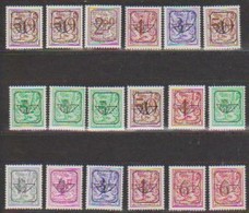 Assortiment Preo's - Leeuw - Typo Precancels 1967-85 (New Numerals)