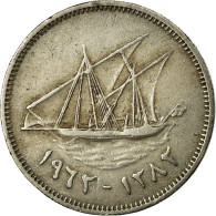 Monnaie, Kuwait, Jabir Ibn Ahmad, 20 Fils, AH 1382/1962, TTB, Copper-nickel - Koweït