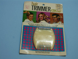 Hair Trimmer Comb -Peigne Pour Couper Les Cheveux, Dans Son Emballage Original, Made In Hong Kong - Accesorios