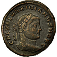 Monnaie, Galère, Follis, 305-310, Siscia, TTB+, Bronze, RIC:81b Var. - La Tetrarchía Y Constantino I El Magno (284 / 307)