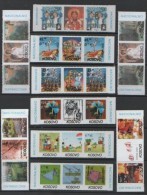 2000-2007  EUROPA CEPT KOSOVO SERBIAN PART  STAMPS - LUX  COMPLETE COLLECTION  SELTEN  MNH - Collections