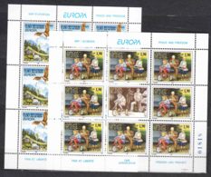 Yugoslavia Republic 1995 Europa Mi#2712-2713 Minisheet Kleinbogen, Never Hinged - Unused Stamps