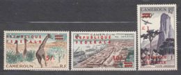 Cameroon Cameroun 1961 Airmail PA Mi#341-343 Yvert#49-51 Scott#C38-C40 Mint Never Hinged - Cameroun (1960-...)