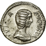 Monnaie, Julia Domna, Denier, 211, Rome, TTB+, Argent, RIC:575 - The Severans (193 AD To 235 AD)