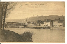 ENGIS / RUE DU VINAVE Et LA MEUSE EN AMONT - Engis