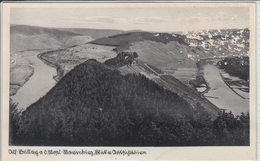 ALF - BULLAY AN DER MOSEL - MARIENBURG - BLICK VOM AUSSICHTSTURM    FOTO AK - Alf-Bullay