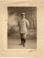 PHOTO 437 - MILITARIA - Photo Originale - Noblesse - Mr L. MARCILLAUD De GOURSAC - Photo C.PHOCION à ANGOULEME - War, Military