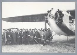 NL.- Officiële Opening Vliegveld Haamstede Op 4 Mei 1931. Mr. J.W. Quarles Van Ufford, Comm. V.d. Kon. In Zeeland - Aeródromos