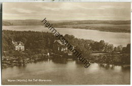 Waren - Am Tief-Warensee - Foto-Ansichtskarte 20er Jahre - Verlag Julius Goldiner Berlin - Waren (Müritz)