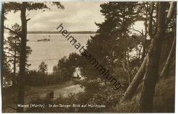 Waren - In Den Tannen - Blick Auf Müritzsee - Foto-Ansichtskarte 20er Jahre - Verlag Julius Goldiner Berlin - Waren (Müritz)