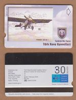 AC - TURK TELECOM PHONECARDS - PONNIER  1914 - 15  1 CREDITS: 30 DATE: FEBRUARY 2005 - Avions