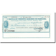 Billet, Italie, 200 Lire, 1976, 1976-07-26, NEUF - [10] Assegni E Miniassegni