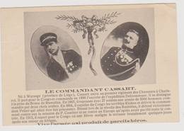 39853  -  Le  Commandant  Cassart -  Warsage -  Militaria   Régiment Des Chasseurs - Dalhem