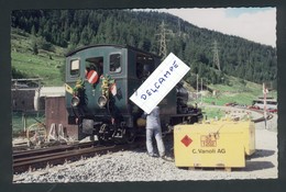 Oberwald - Petit Train Touristique - Dépot Ravitaillement En Fuel Léger Machine N° 7 - Oberwald