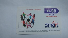 India-smart Card-(40f)-(rs.99)-(siliguri)-(1/1/2007)-(look Out Side)-used Card+1 Card Prepiad Free - India