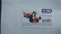 India-smart Card-(40m)-(rs.199)-(siliguri)-(no Date)-(look Out Side)-used Card+1 Card Prepiad Free - India