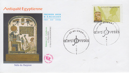 Enveloppe  FDC  1er  Jour    FRANCE   Antiquités   Egyptiennes   2007 - Egyptologie