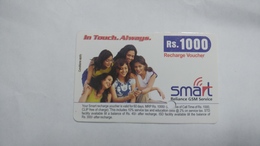 India-smart Card-(40s)-(rs.1000)-(siliguri)-(1.1.2006)-(look Out Side)-used Card+1 Card Prepiad Free - Indien