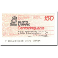 Billet, Italie, 150 Lire, 1977, 1977-01-10, NEUF - [10] Chèques