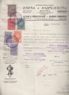 Yugoslavia Kingdom Document With Revenue Stamps - Storia Postale