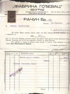 Yugoslavia Kingdom Document With Revenue Stamp - Brieven En Documenten