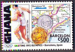 GHANA - COINS  BARCELONA - **MNH - 1992 - Münzen