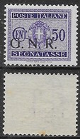 Italia Italy 1944 RSI Segnatasse GNR C50 Sa N.S53 Nuovo Integro MNH ** - Portomarken