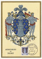 FRANCE => Carte Maximum => 0,01F Armoiries De Niort  - Premier Jour Niort 25 Janvier 1964 - 1960-69