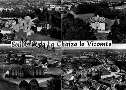 CPSM  La Chaize Le Vicomte  Multivues - La Chaize Le Vicomte