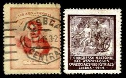 PORTUGAL, Vinhetas Semi-Modernas, Ave/F - Unused Stamps