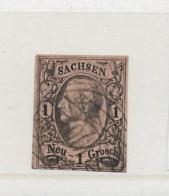 D-Sac057 / Sachsen - Mi.Nr. 9, Stempel 196, Mylau (+ 30,00) - Sachsen