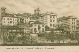 MONCALIERI(TORINO)-Real Collegio E Panorama-1923 - Moncalieri