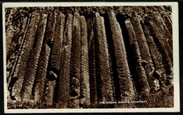 Ref 1250 - Real Photo Postcard - The Organ - Giant's Causeway Antrim Ireland - Antrim