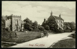 Ref 1250 - Early Postcard - Tong Post Office - Shropshire Salop - Shropshire