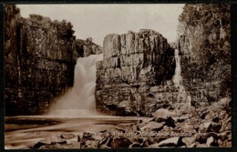 Ref 1251 - Early Real Photo Postcard - High Force - Middleton-in-Teesdale Durham - Otros & Sin Clasificación