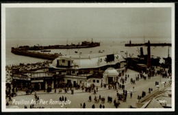 Ref 1251 - Real Photo Postcard - Pavilion & Pier - Ramsgate Kent - Ramsgate
