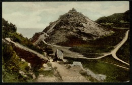 Ref 1252 - Early Postcard - Valley Of Rocks - Ragger Jack Lynton Devon - Plymouth