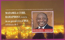 South Africa RSA - 2018 - President Matamela Cyril Ramaphosa CTO - Ongebruikt