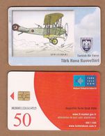 AC - TURK TELECOM PHONECARDS -  D. F. W. C - 5 1918 - 18 1 CREDITS: 50 DATE : 2005 - Avions