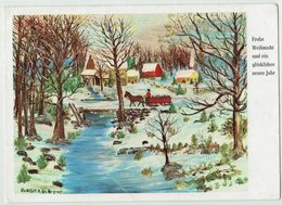 Robert H. Behrent, Winterlandschaft - Andere & Zonder Classificatie