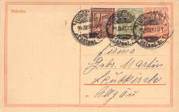 Ludwigsburg>Leutkirch ZFR 1922 - Postkarten