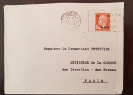 FRANCE Yvert N°248 Caisse D'amortissement Seul Sur Lettre Besançon 27/03/1928 Pour Paris - 1921-1960: Periodo Moderno