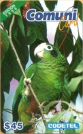 Dominicana - DMC007, ELa Cotorra Parrot, Edition 1996, Birds, 45 $, 1996, Used As Scan - Dominicana