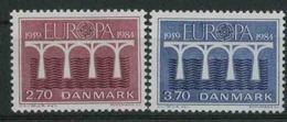 1984 Europa C.E.P.T., Danimarca , Serie Completa Nuova (**) - 1984